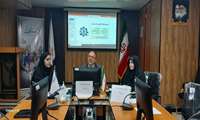نشست سفیران سلامت ادارات رباط کریم در شبکه بهداشت و درمان شهرستان