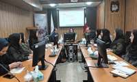 برگزاری کمیته فصلی پایش و آموزش در شبکه بهداشت و درمان رباط کریم
