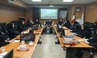  برگزاری جلسه بررسی  شاخصها های  بهداشتی مراکز خدمات جامع سلامت شهری