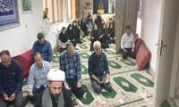 برگزاری مراسم معنوی زیارت عاشورا در شبکه بهداشت و درمان رباط کریم   در ایام اربعین حسینی
