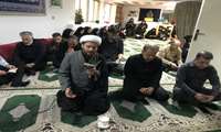برگزاری مراسم پرفیض زیارت عاشورا در شبکه بهداشت ودرمان  رباط کریم