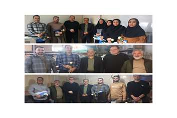 تجلیل از همکاران پرتلاش حوزه مالی شبکه بهداشت و درمان به مناسبت روز حسابدار