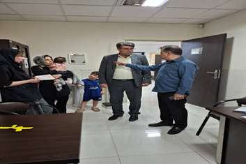 بازدید سرزده معاون بهداشتی شبکه بهداشت از مراکز سلامت روستایی و شهری رباط کریم