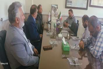 دیدار جانشین فرمانده سپاه شهرستان رباط‌کریم با مدیر شبکه بهداشت ودرمان به مناسبت روز پزشک
