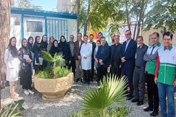 بازدید نماینده وزارت امور خارجه وتیم پایش دفتر توسعه سازمان ملل متحد از مرکز کاهش آسیب سوءمصرف مواد شهرستان رباط‌کریم